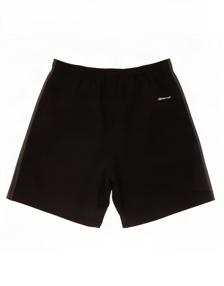 Pantaloni scurți sport pentru bărbați Adidas Climacool, poliester negru mic
