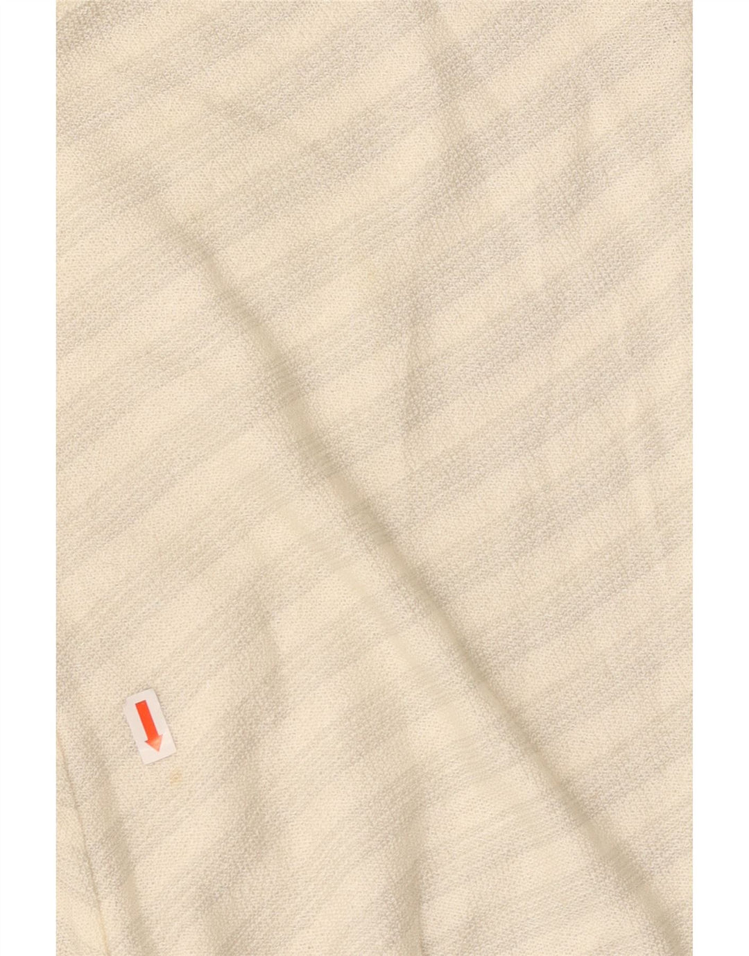 VINTAGE Cami Top pentru femei UK 14 Medium White Chevron