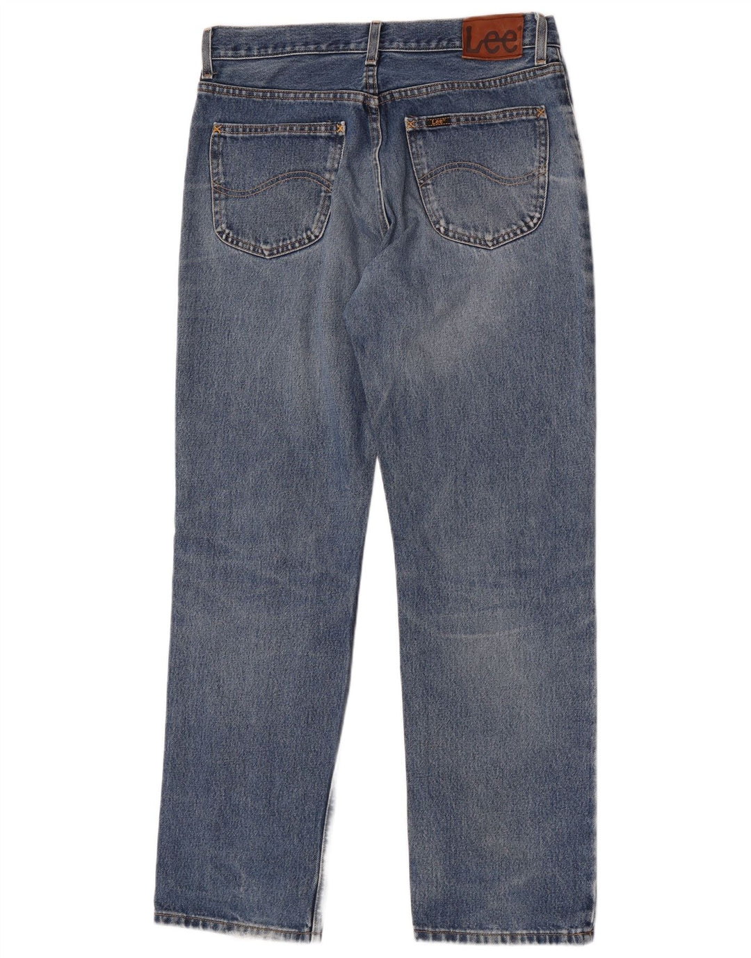 Blugi Lee Brooklyn Straight pentru bărbați W34 L32 Bumbac albastru