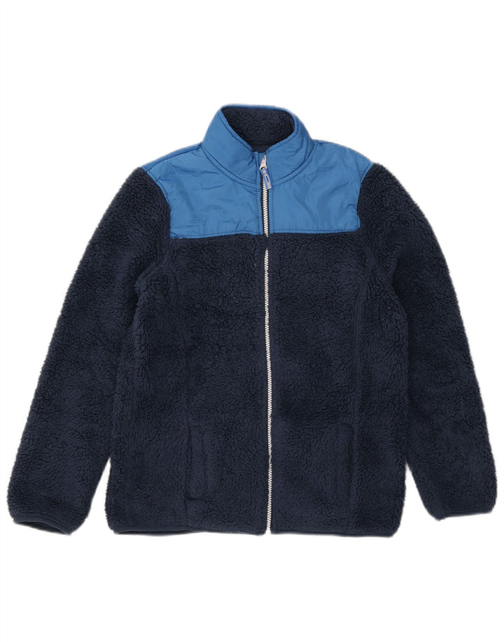 MOUNTAIN WAREHOUSE Jachetă fleece pentru băieți 12-13 ani, albastru bleumarin, color block