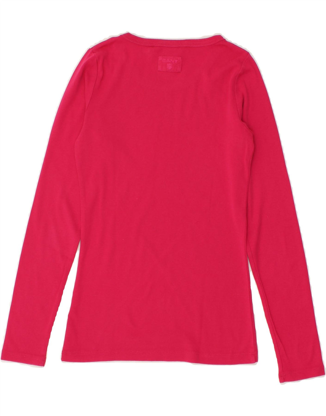 GANT Womens Top Long Sleeve UK 4 XS Pink Vintage Gant and Second-Hand Gant from Messina Hembry 