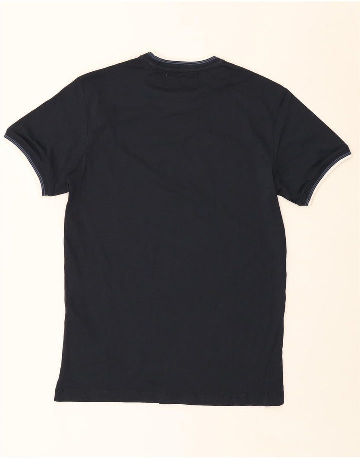 PENGUIN Mens T-Shirt Top Medium Navy Blue Cotton Vintage Penguin and Second-Hand Penguin from Messina Hembry 