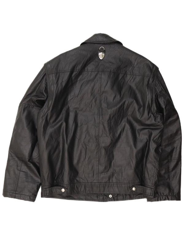 Piero Guidi Jachetă Utilitară pentru bărbați UK 42 XL Negru