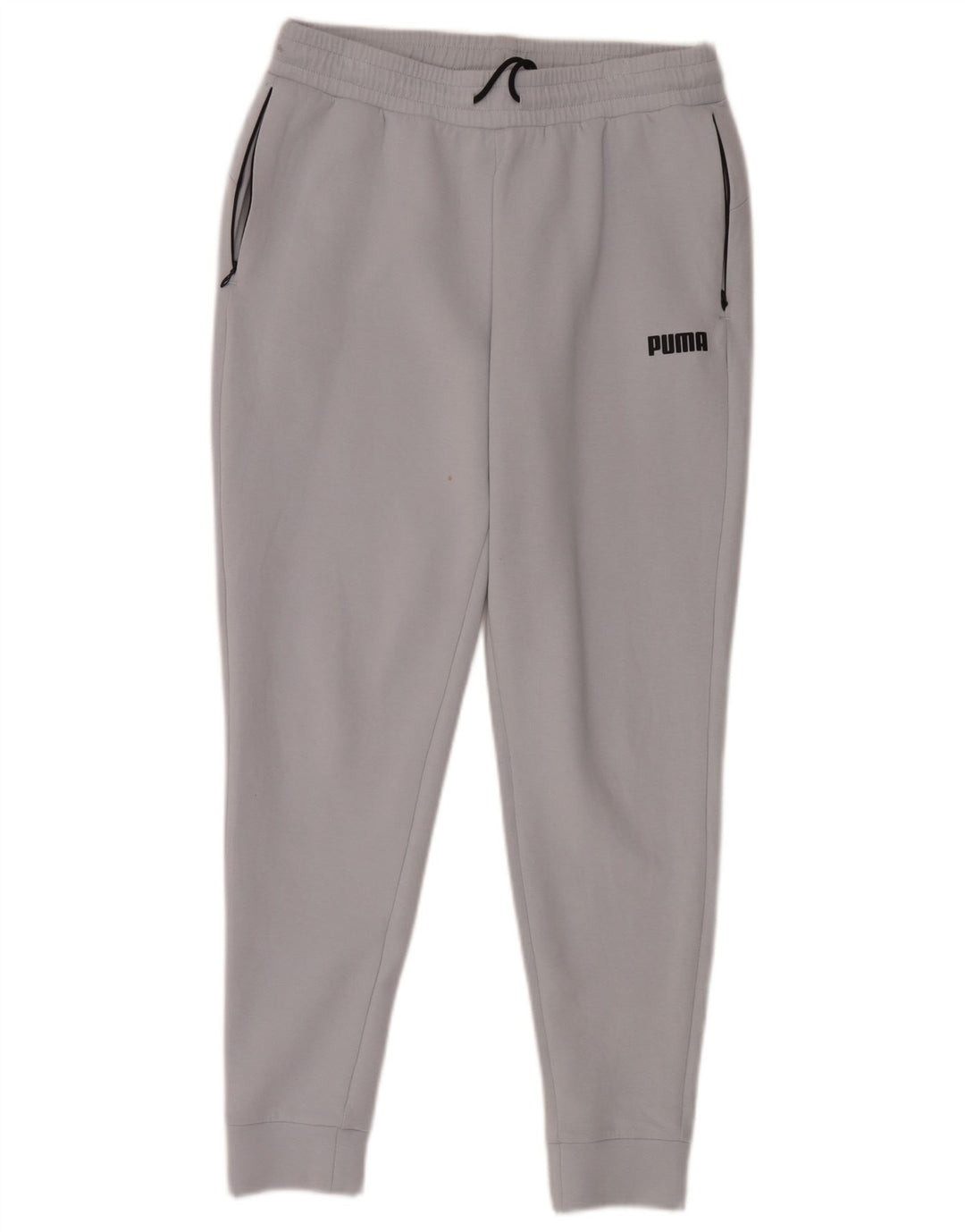 Pantaloni de trening Puma pentru bărbați Joggeri din bumbac albastru mediu