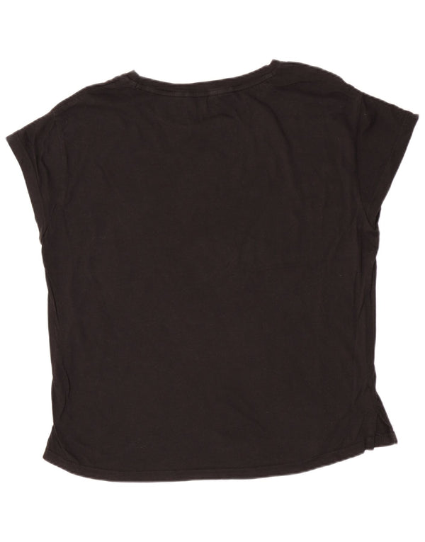 Tricou grafic Puma pentru femei cu mânecă scurtă Top UK 12 Medium Black