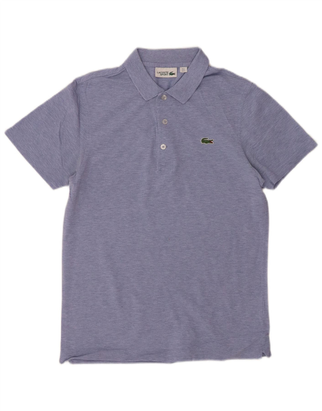 Tricou polo pentru bărbați LACOSTE Mărimea 3 Bumbac albastru mic