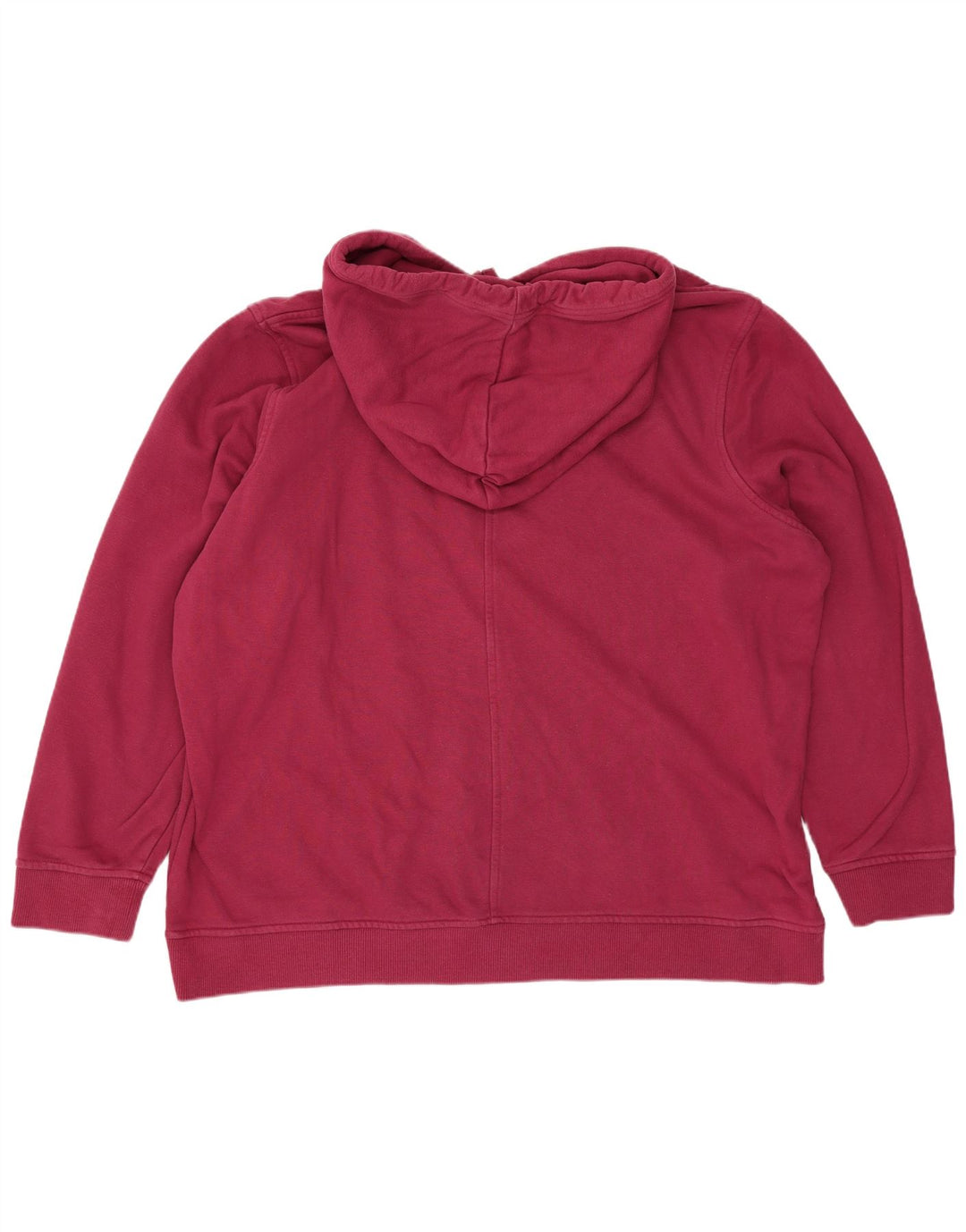 Pulover cu capota cu grafic Tommy Hilfiger pentru femei EU 50 3XL Bumbac burgundy