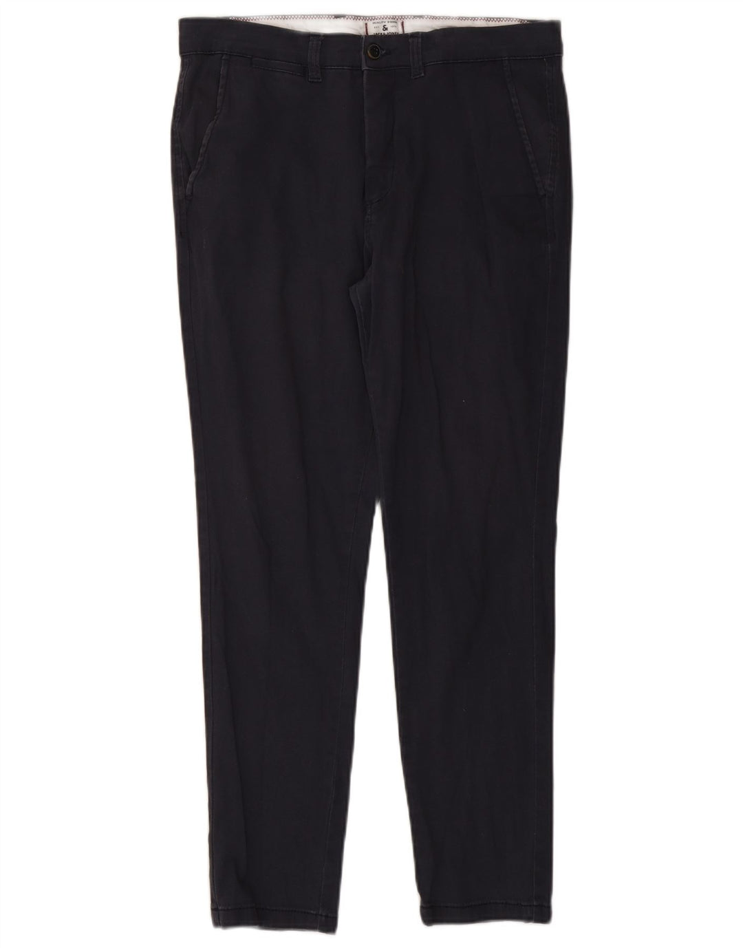 Pantaloni chino slim pentru bărbați JACK & JONES L32 L28 bumbac bleumarin