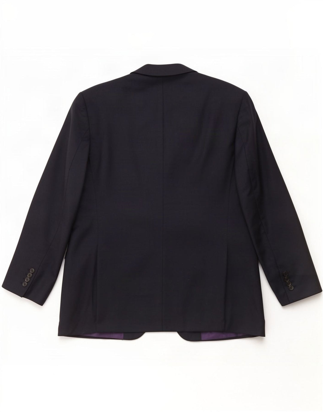 Jachetă pentru bărbați Marks & Spencer, cu 3 nasturi, UK 44 XL Lână bleumarin