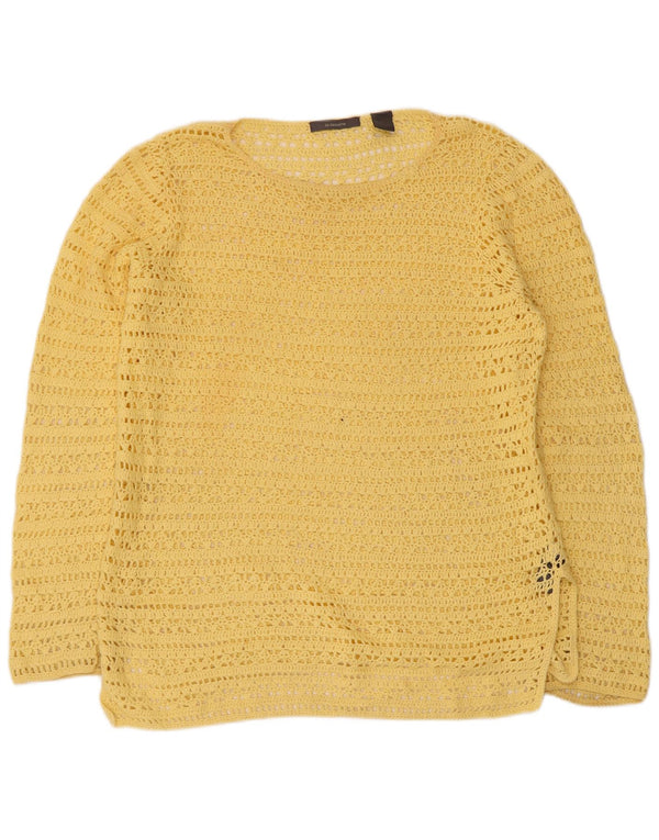 Liz Claiborne Pulover pentru femei cu decolteu cu barca transparentă UK 14 Medium Yell