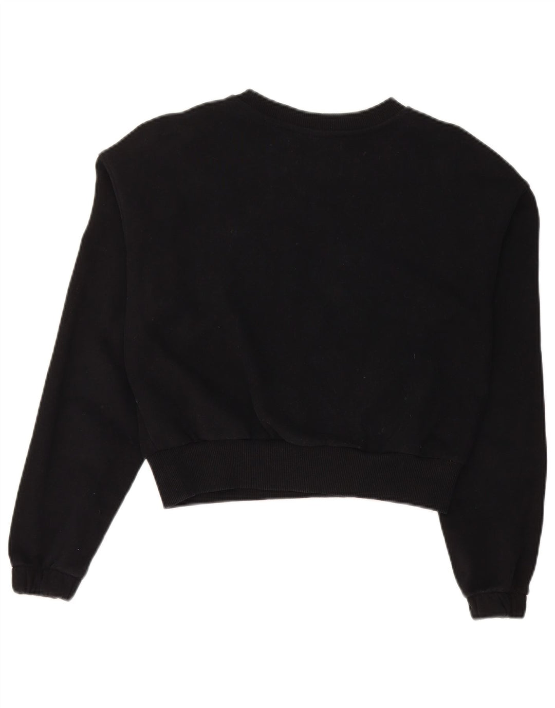 CALVIN KLEIN JEANS Hanorac crop Jumper UK 10 Mic Negru