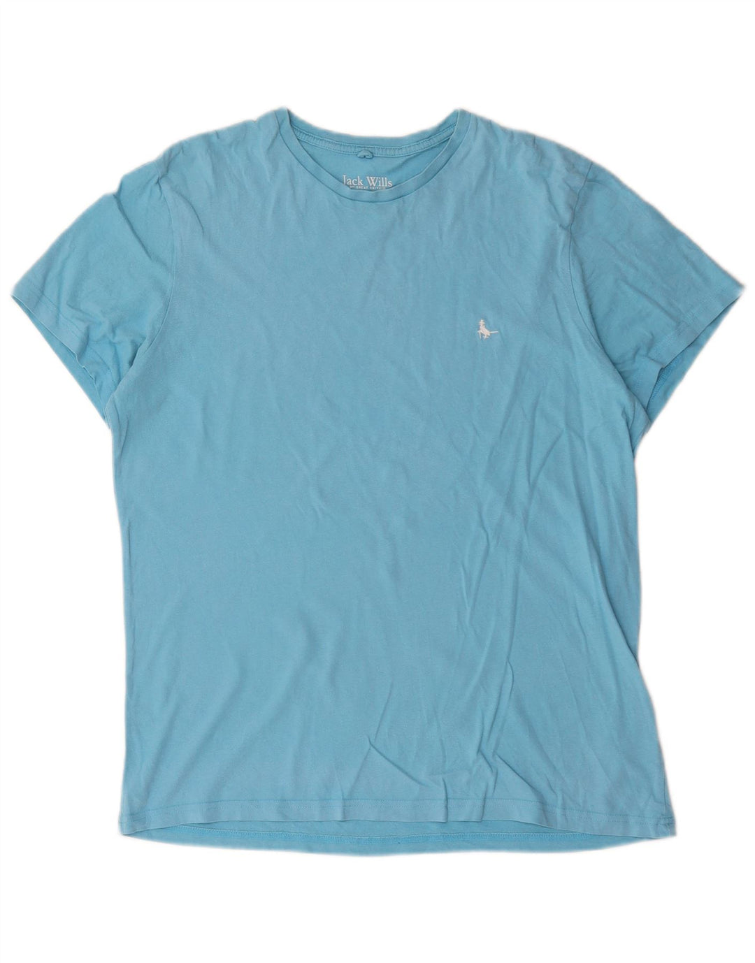 Tricou Jack Wills pentru bărbați, cu croiala clasică, top, bumbac, albastru mediu