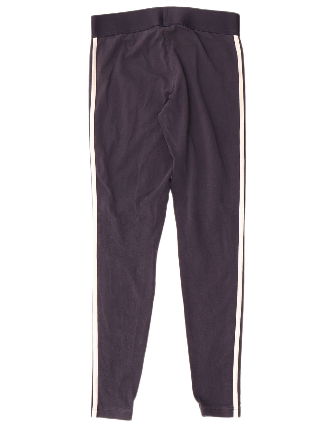 Leggings pentru femei Adidas Marea Britanie 12/14, bumbac mediu albastru bleumarin