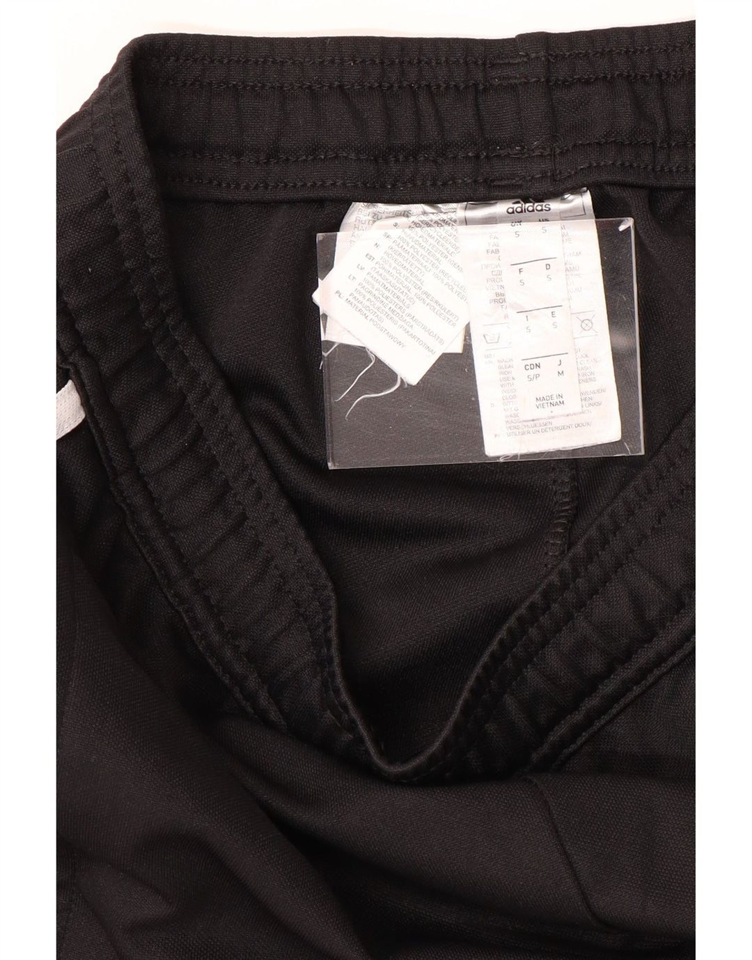 ADIDAS Mens Juventus Tracksuit Trousers Small Black Polyester