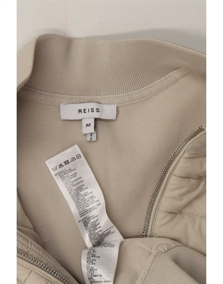Pulover cardigan pentru bărbați Reiss, bumbac, bej mediu