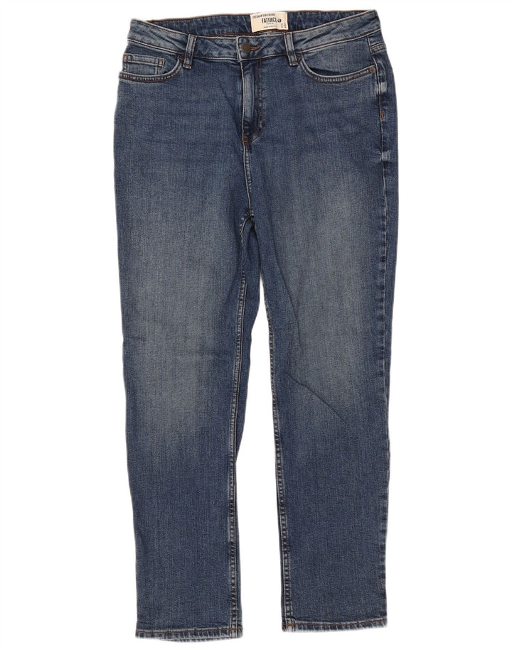Fat Face Blugi Chesham Girlfriend Slim pentru femei UK 12 Medium W32 L27 Blue