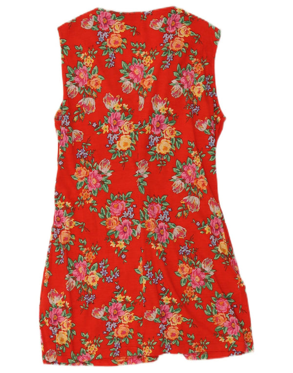 Rochie cămașă fără mâneci pentru femei Fila IT 46 Large Orange Floral