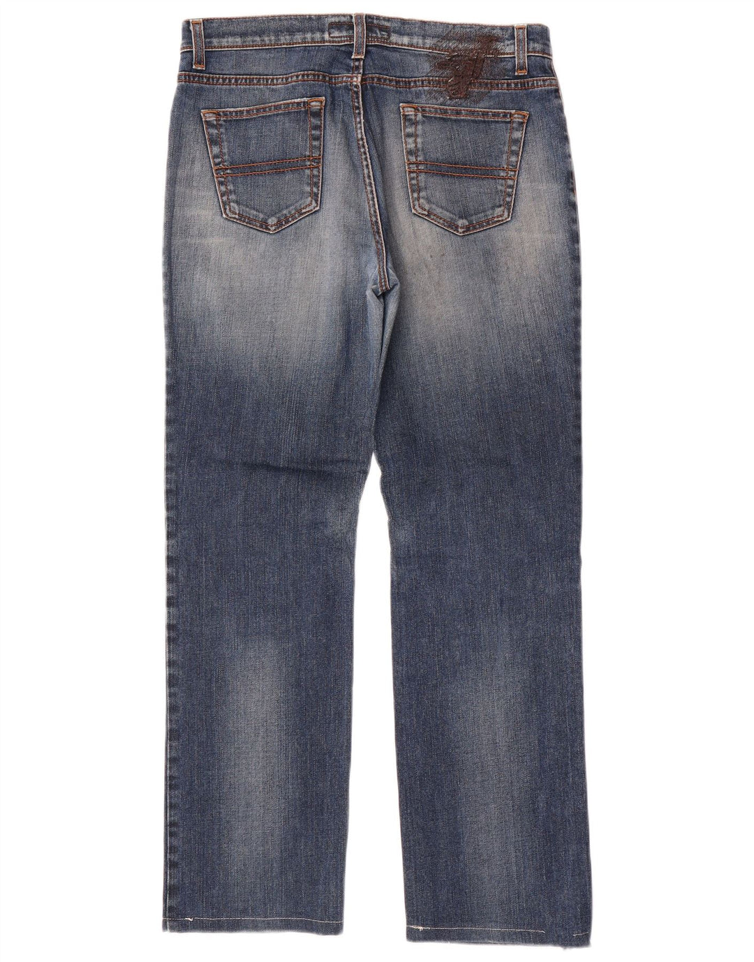 Blugi drepti pentru femei Trussardi W29 L29 Bumbac albastru