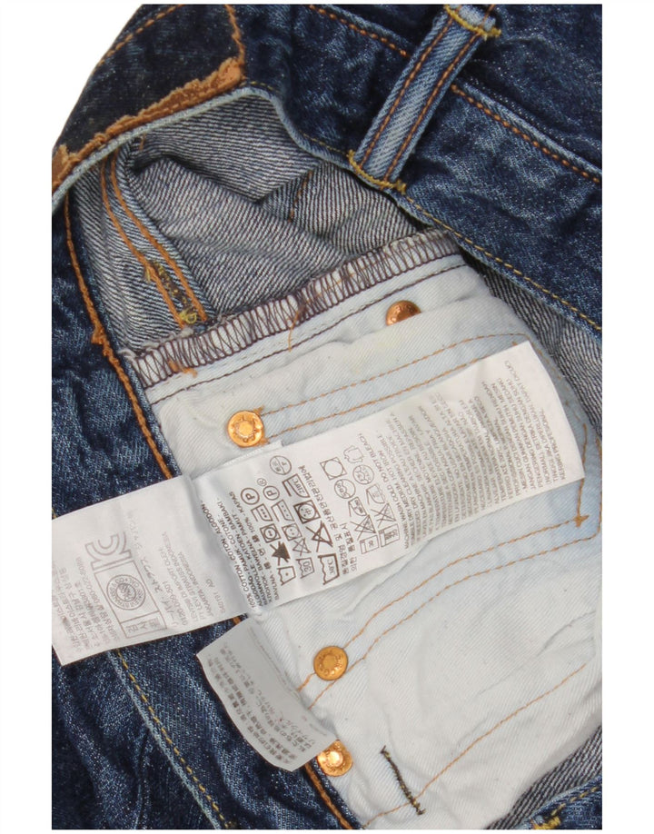 Blugi drepti pentru bărbați Levi's W28 L32 Bumbac bleumarin