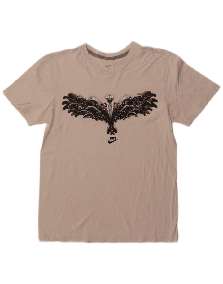 Tricou grafic pentru bărbați NIKE Top mic alb