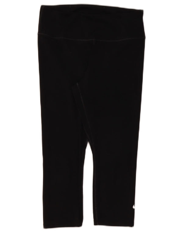 Leggings Nike Dri Fit Capri pentru femei UK 12 Medium Black