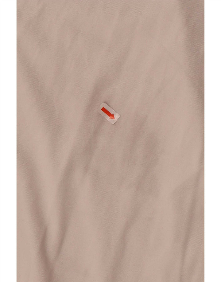 Tricou grafic Nike Dri Fit pentru bărbați Top mare din bumbac alb