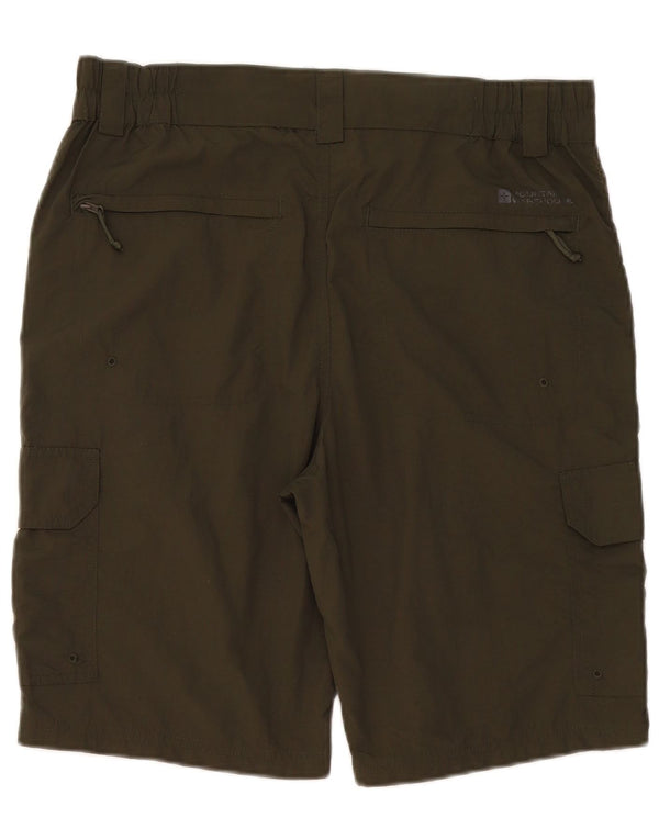Pantaloni scurti cargo pentru femei Mountain Warehouse W34 Large Kaki Poliamidă