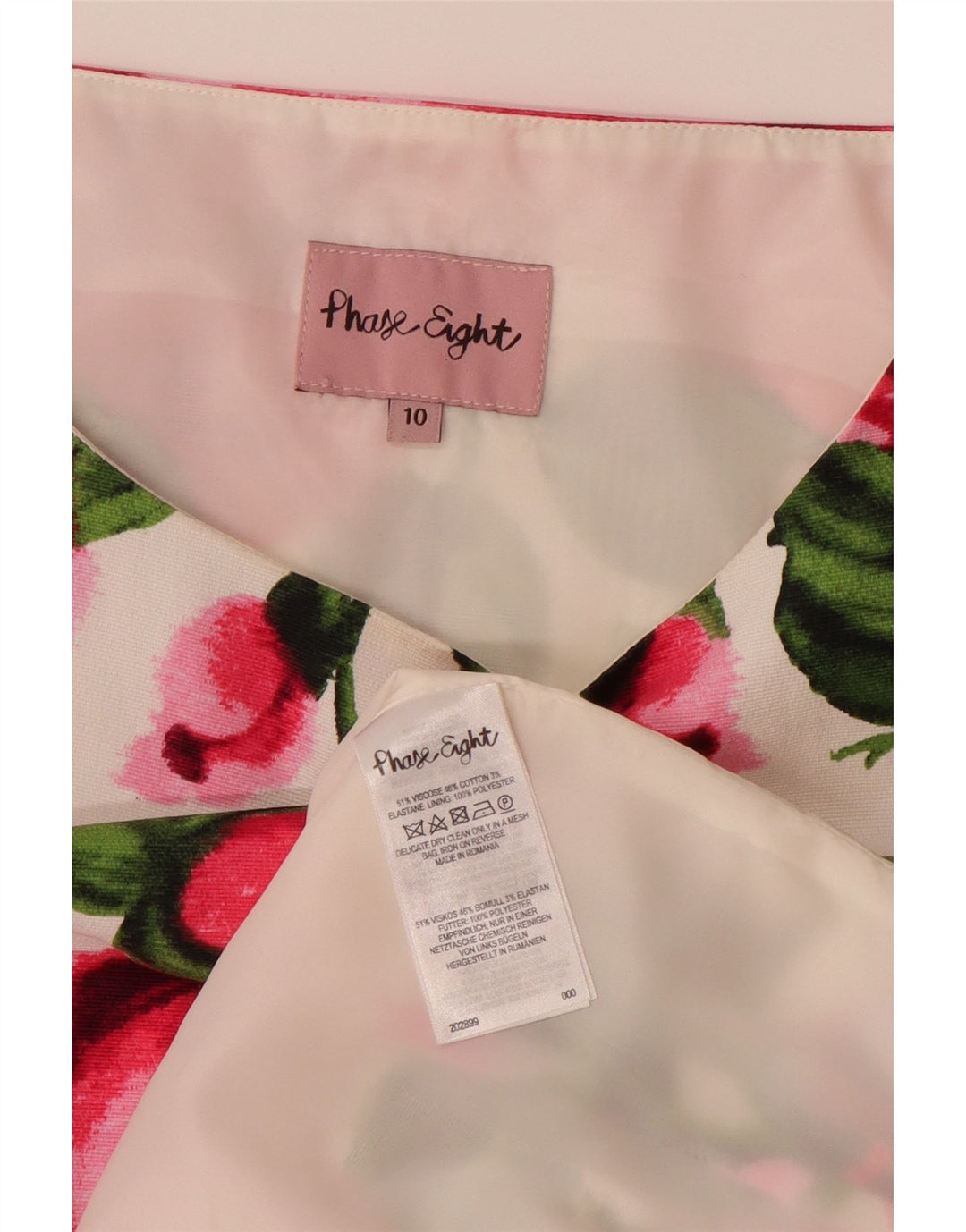 ROchie A-Line pentru femei PHASE EIGHT UK 10 Mic Multicolor Floral