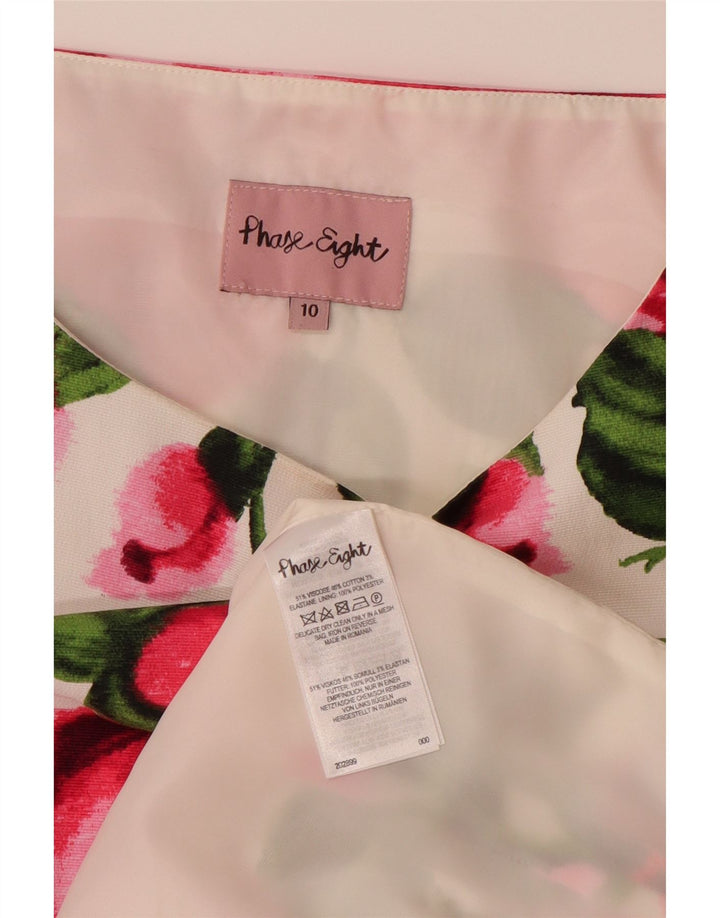 ROchie A-Line pentru femei PHASE EIGHT UK 10 Mic Multicolor Floral