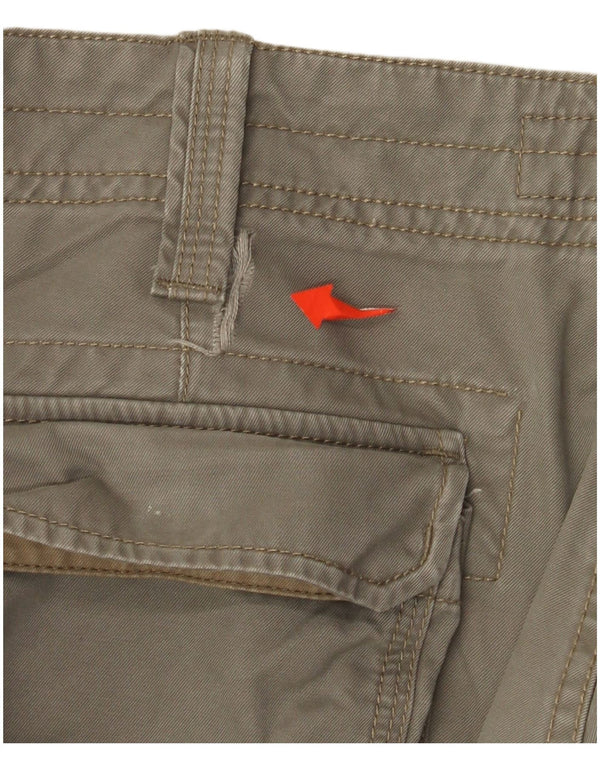 Pantaloni cargo drepti pentru bărbați Marlboro Classics W31 L31 bumbac gri