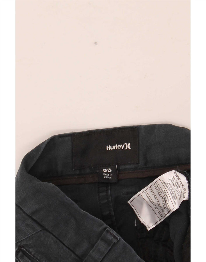 Pantaloni scurți chino pentru bărbați Hurley W33, bumbac, albastru bleumarin mediu