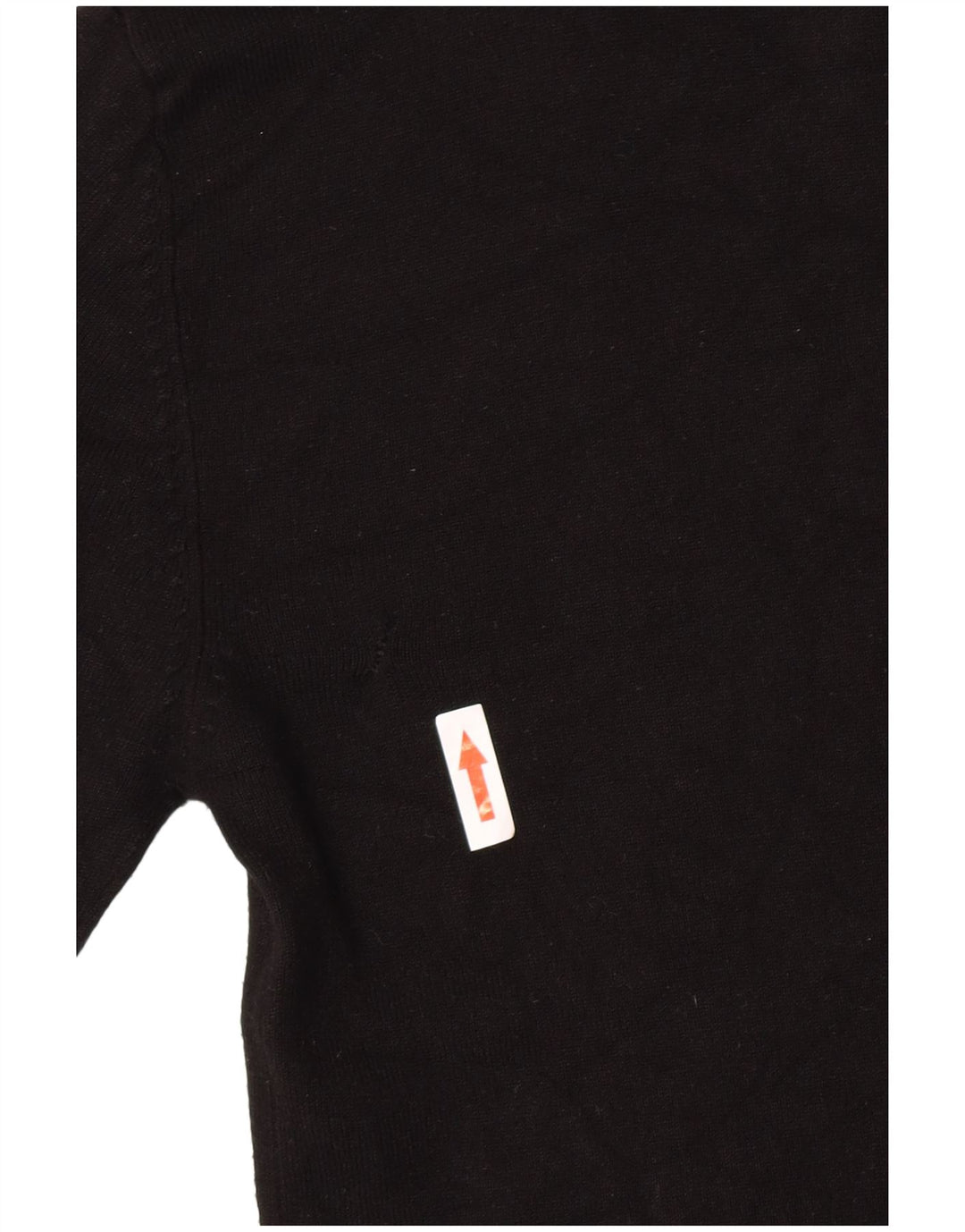 Pulover pentru femei cu gât țestoasă Zara UK 10 mic, negru, viscoză