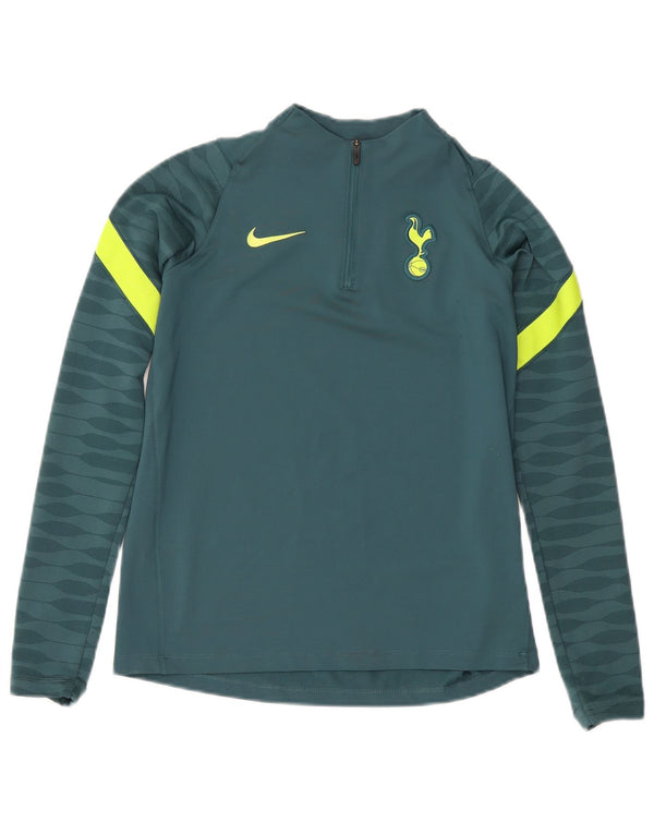 Nike Boys Tottenham Hotspur Pullover Tracksuit Top 13-14 Years XL Green