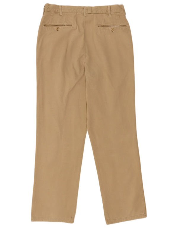 Pantaloni chino drepți pentru bărbați Henry Cottons L30 L28 bumbac bej