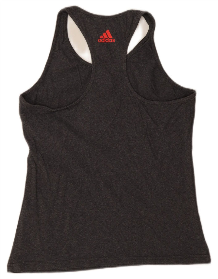 Vesta grafică pentru femei Adidas UK 8 Small Grey Flecked