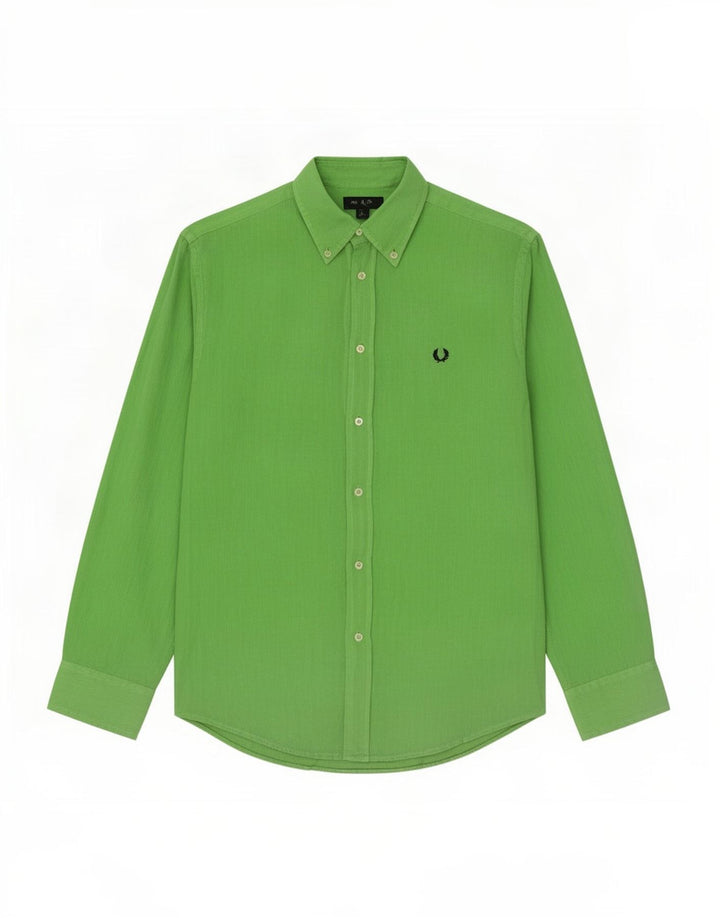 Cămașă Fred Perry pentru bărbați, verde, mare
