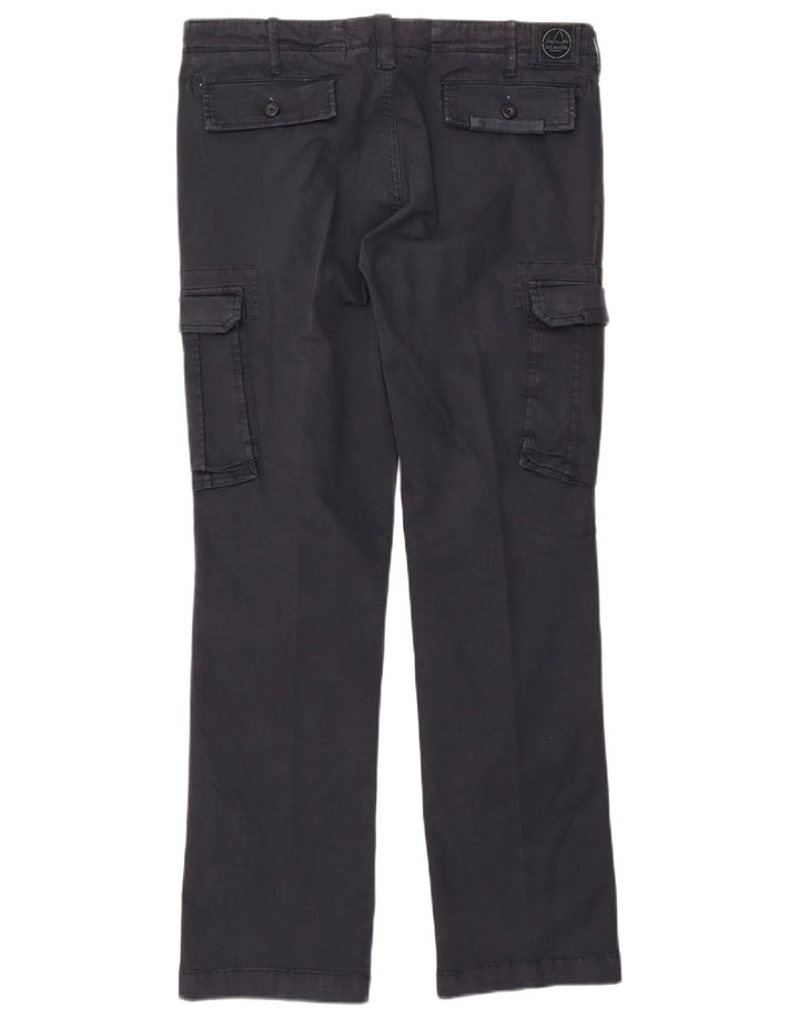 Murphy & Nye Pantaloni cargo dritti pentru bărbați Sailmakers W34 L32 bleumarin