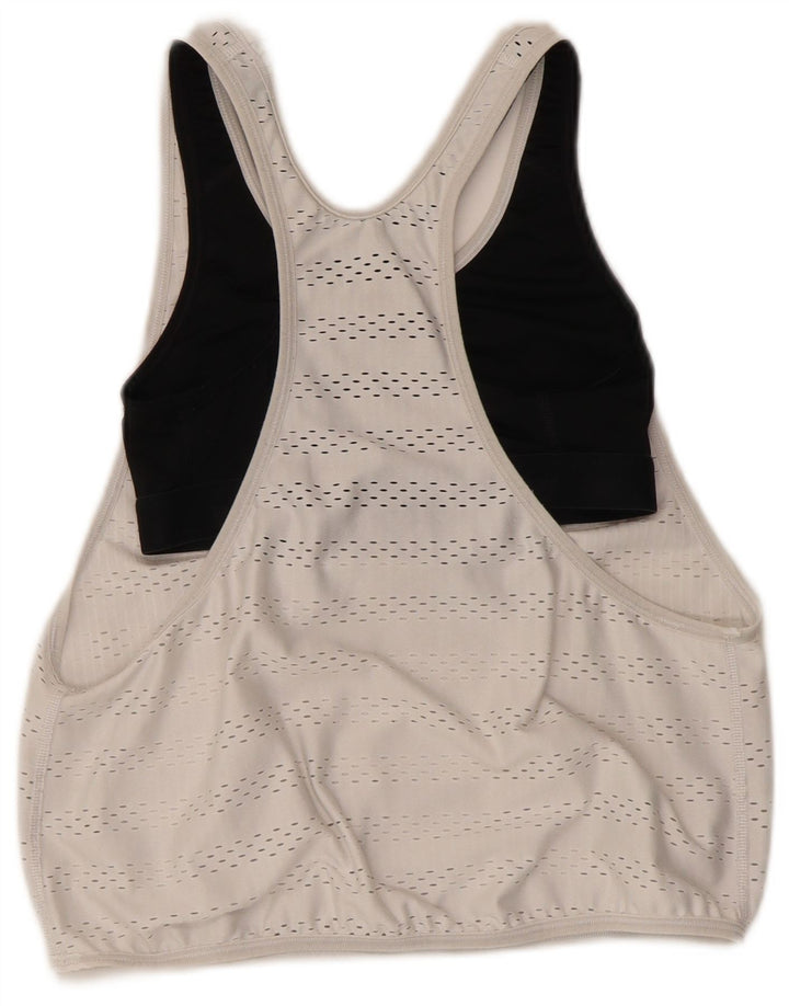 Vesta Nike Dri Fit pentru femei UK 6 XS Alb