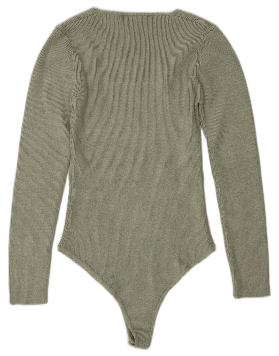 Body cu mânecă lungă pentru femei Zara UK 8 Small Khaki Viscose