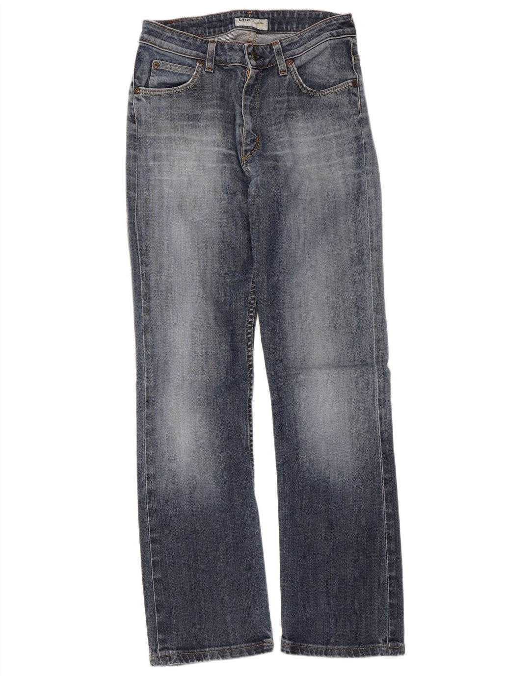Blugi Lee Cameron Straight pentru femei W30 L28 Bumbac albastru
