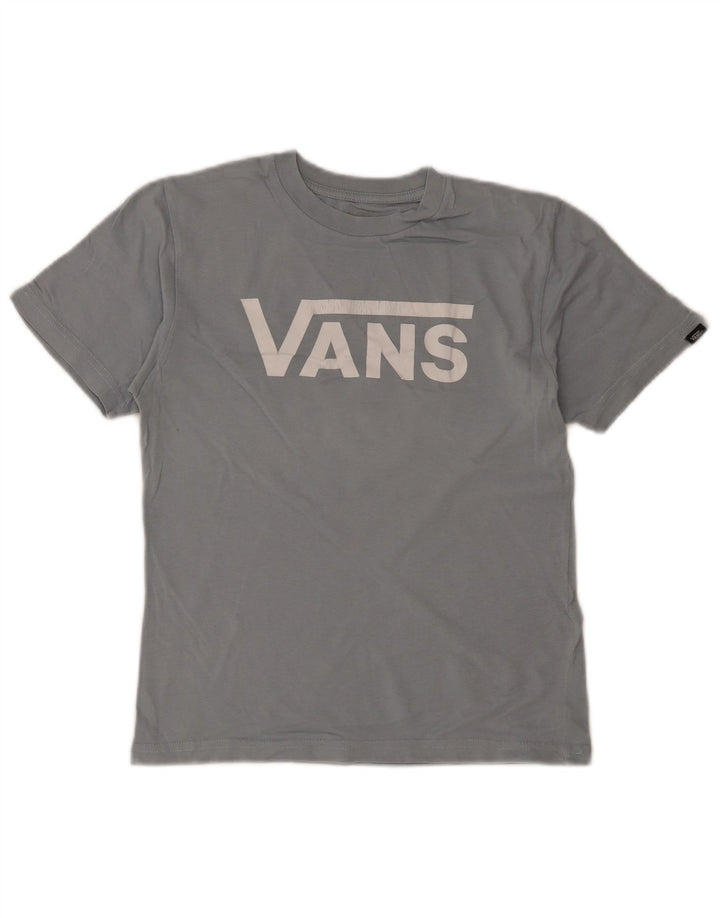 Tricou grafic pentru băieți VANS Classic Fit Top 10-11 ani albastru mediu