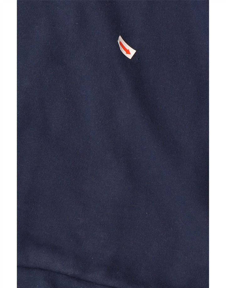 ADIDAS Mens Climalite Trening Top Jacket UK 52/54 2XL Bumbac bleumarin