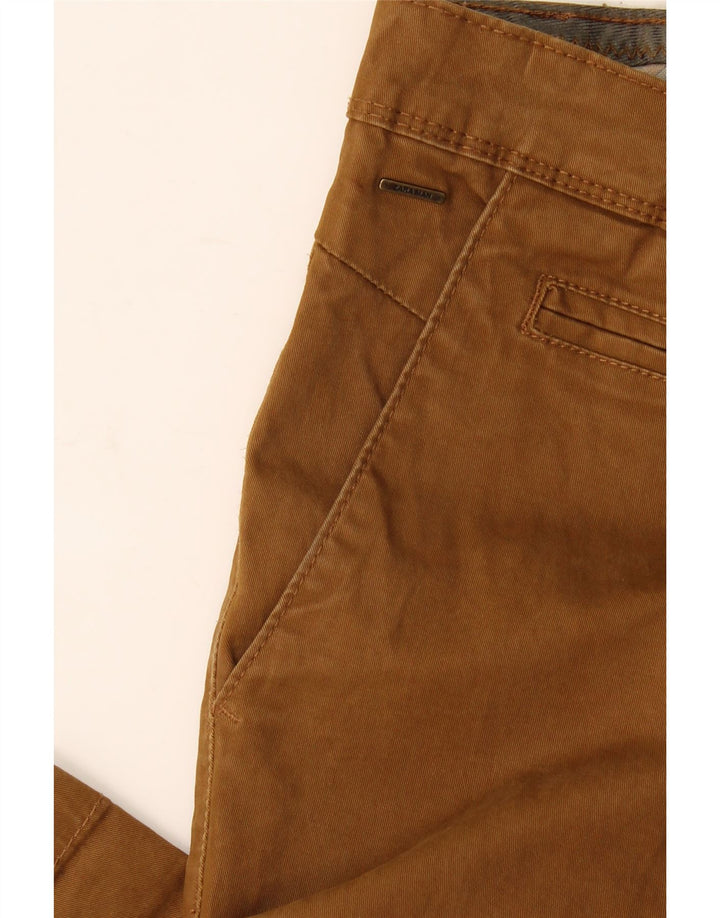 Pantaloni chino slim pentru bărbați Zara L34 L35 Bej