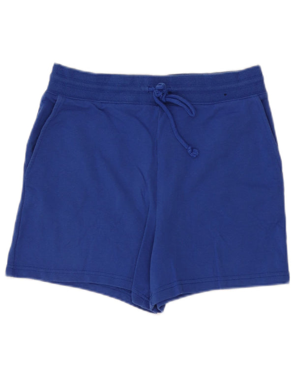 Pantaloni scurti sport pentru femei Marks & Spencer UK 12 Medium Blue Bumbac