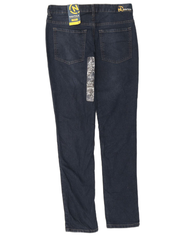 Blugi Skinny Baieti Nautica 15-16 Ani L30 L29 Bumbac Albastru