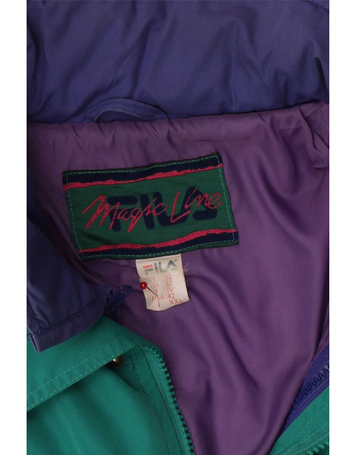 Jachetă de schi pentru bărbați Fila IT 52 2XL verde