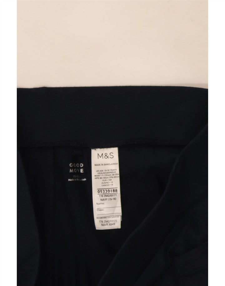 Fusta Skort pentru fete Marks & Spencer 15-16 ani din bumbac bleumarin