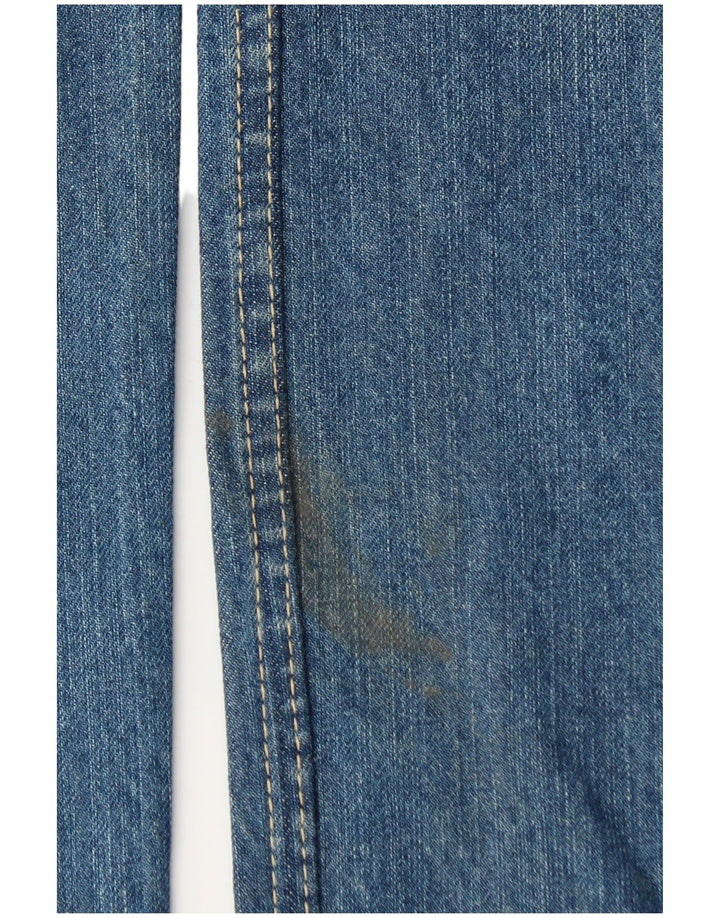 Blugi drepti pentru bărbați Marks & Spencer Blue Harbour W32 L31 Bumbac albastru