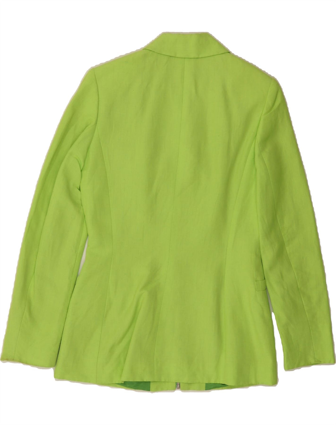 VERSUS BY GIANNI VERSACE Womens Full Zip Blazer Jacket IT 40 Small Green Vintage Versus By Gianni Versace and Second-Hand Versus By Gianni Versace from Messina Hembry 