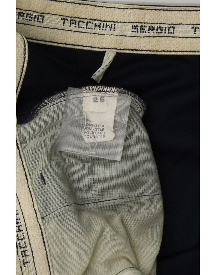 Sergio Tacchini Pantaloni scurti sport pentru femei UK 14, mari, bleumarin, poliester